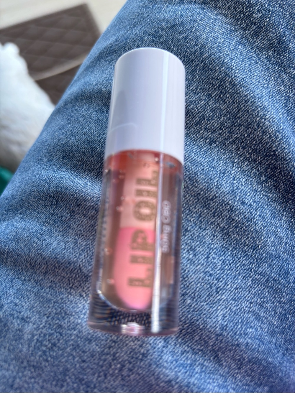TMLL Hydrating Pink Lip Oil – Peach Vibes.
